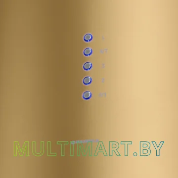 Вытяжка MAUNFELD Lee Wall 39 (золотой) картинка 5